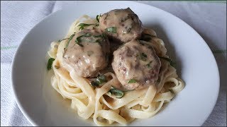 Boulettes de viande à la suédoise 🇸🇪 89 [upl. by Suiramed]