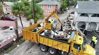 Race Against Time Florida Scrambles to Clear Debris Before Hurricane Milton Makes Landfall [upl. by Edas]