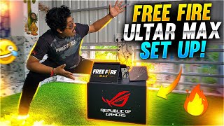 Free Fire Ultar Max Setup  Asus ROG Flow  Nvidia Geforce RTX 3080 [upl. by Epner]