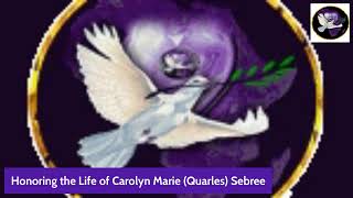 1122024 12 pm Honoring the Life of Carolyn Marie Sebree [upl. by Retrac]