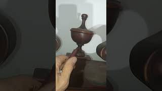 Dark walnut touch up pen on cabinet top works great [upl. by Rifkin]