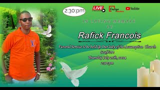 Funeral Service of the Late Rafick Francois [upl. by Clayborn]