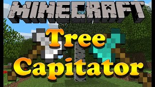 TreeCapitator Mod 112211121710 For Minecraft  Review [upl. by Assilrac546]