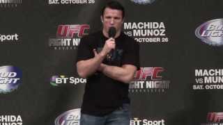 Fight Night Manchester QampA with Chael Sonnen [upl. by Hako]