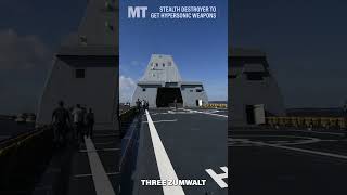 Stealth destroyer to be home for 1st hypersonic weapon on a US warship [upl. by Irved]