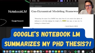 Googles Notebook LM Created a Podcast of My Physics PhD Thesis [upl. by Atined]