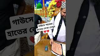 গাউসে পাকের হাতের লেখা কেমন ছিল দেখুন  jahangirhujorerhasirwaz maizvandardarbarshorif [upl. by Stevy526]