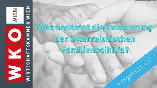 Was bedeutet die Indexierung der österreichischen Familienbeihilfe mit ungarischen UT [upl. by Anelrihs]