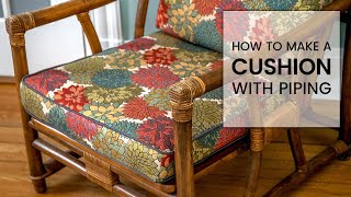 DIY  How to Make Removable CHAIR COVERS [upl. by Trinette]