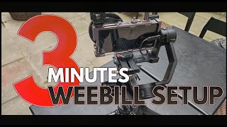 Quick amp Easy Setup Of Zhiyun Weebill 2 In Just 3 Minutes 2024 [upl. by Veron]