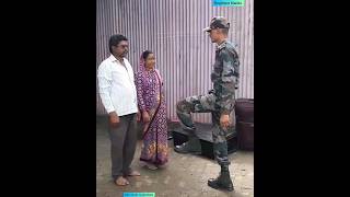 Indian Army Jawan Welcome Home 🏠🇮🇳 Proud Moment ❣️ Regiment Diaries [upl. by Holofernes]