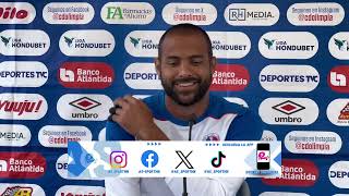 Edrick Menjivar guardameta de Olimpia habla del duelo ante la Real Sociedad [upl. by Thetos]