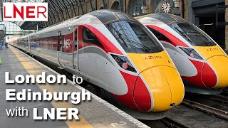 London to Edinburgh by train with LNER [upl. by Nivalc718]