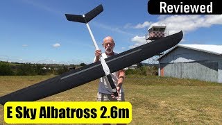 E Sky Albatross 26m electric glider RC plane [upl. by Nwahsal]