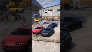 Toyota Supra Mk4 😈 vs Nissan GTRR35 ☠️ Blocked From Behind 💀 [upl. by Witkin456]