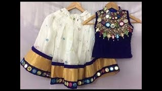 Kids Variety Types Of Pavadai Sattai Models  different materials of pavadai sattai for girls [upl. by Enois]