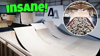 Riding The Worlds Biggest Indoor Skatepark [upl. by Sorenson]