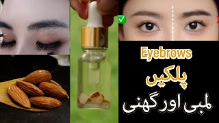 Quick Way to grow Long Eyelashes  آئی بروز پلکیں لمبی اور گھنی کریں [upl. by Paterson]