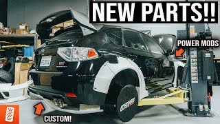 Building the ULTIMATE 2008 Subaru WRX STI Hatchback  Part 2 [upl. by Cirdor]