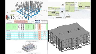 Cad To Revit By Dynamo Script BBSSteel Rebar [upl. by Ecinue]