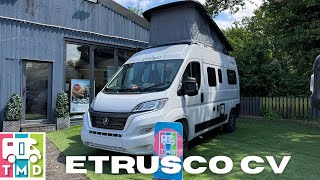 NEW Etrusco CV 540 DB 2024 54 Metre Campervan Review [upl. by Aneerhs]