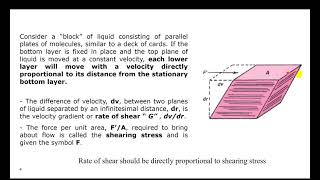 Rheology 1 of 3 [upl. by Cordula]