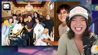 Quarterjade REACTS to INSIDE OFFLINETV’S LA MEGA MANSION [upl. by Tracee]