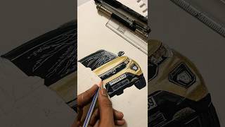 Tata Nexon Drawing trending viral youtubeshorts car shorts [upl. by Anma]