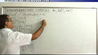 Transformaciones LinealesIntroducion parte 2 de 3 [upl. by Aknaib328]