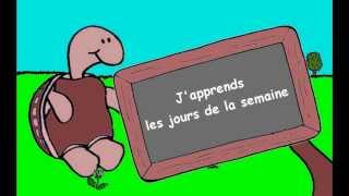 15 Japprends les jours de la semaine [upl. by Garlan]