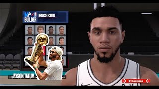 CHAMPIONSHIP Jayson Tatum Face Creation NBA 2K24 NEXT GEN [upl. by Robinet]