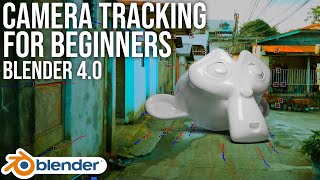 A Beginners Guide to Camera Tracking in Blender 40 [upl. by Ivgnout]