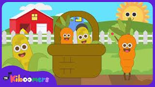 The Farmer Plants the Seeds  The Kiboomers Preschool Songs amp Nursery Rhymes About Vegetables [upl. by Cosette]