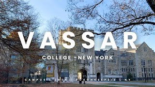 Walking Tour of Vassar College Campus Explore History amp Beauty 🌳 [upl. by Aerdnwahs105]