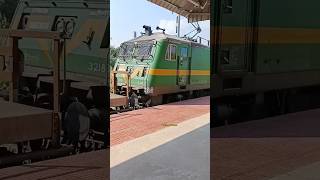 Strongest Freight Locomotive WAG9 💚🔥💚🔥💚🔥💚🔥💚🔥💚🔥💚🔥💚🔥💚🔥 shorts [upl. by Reifinnej]