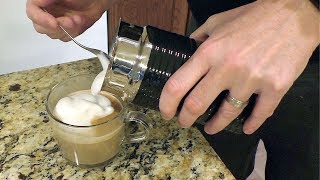 How to make FOAMY CAPPUCCINO AT HOME in 2019  Nespresso Inissia Aeroccino 3 Demo [upl. by Nylhtac351]