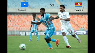 Somalia vs Eswatini Highlights AFCON Qualifiers 23 03 2022 [upl. by Erminie]