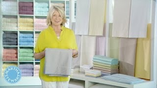 The Trick to Folding and Storing Sheets with Martha Stewart  Martha Stewart [upl. by Kendal]