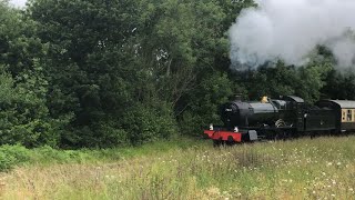 7812 “Erlestoke Manor” Strides through the Quantocks [upl. by Flaherty]