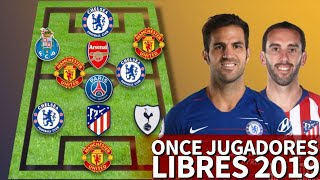 El once ideal de los futbolistas que acaban contrato en 2019 y pueden negociar en enero  Diario AS [upl. by Evadnee562]