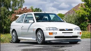 Escort RS Cosworth sells for £78000 at Silverstone Auctions [upl. by Annwahs]