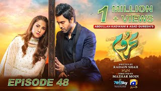 Mehroom Episode 48  Eng Sub  Hina Altaf  Junaid Khan  29th May 2024  Har Pal Geo [upl. by Griz]