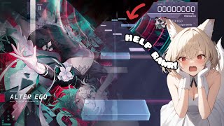 【Arcaea】Kiruna is trying to play Alter Ego but gets trembled【Alter Ego  ETR 11】 [upl. by Phelips681]