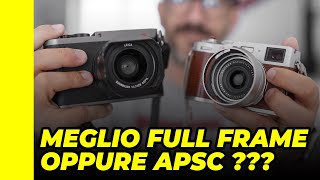 Full Frame vs APSC Qual è la differenza Guida definitiva per fotografi [upl. by Okimat16]