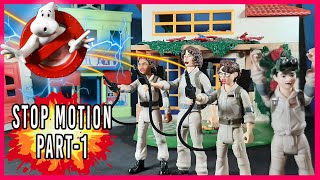 ðŸ‘»ðŸ§¡ Part 1  GHOSTBUSTERS AFTERLIFE STOP MOTION DIY HOME MADE CANADA [upl. by Edac511]