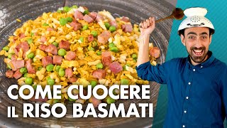 Come cuocere il riso basmati TUTTORIAL [upl. by Kenneth]