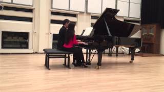 Hindemith Sonata for piano duet 1938 [upl. by Inva755]