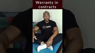 What is a Warranty in contracts businessmanagement procurement cips [upl. by Adnanref89]