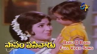 Babu O Babu Full Video Song  Papam Pasivadu  SV Ranga Rao  Devika  Nagesh  ETV Cinema [upl. by Knoll774]