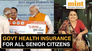 PM Modi Unveils Govt Health Insurance For ALL Senior Citizens Features Coverage How To Apply [upl. by Otipaga]